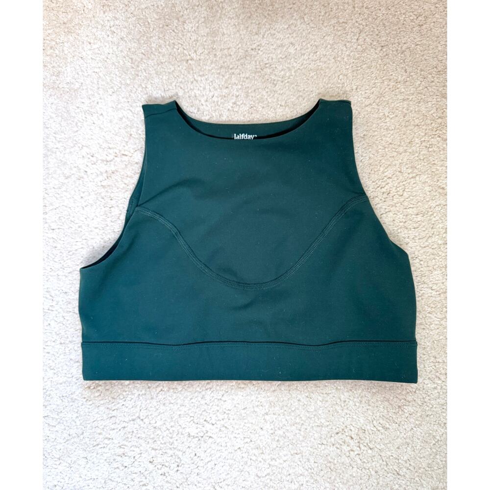 Halfdays Kara Bra in Dark Green size medium